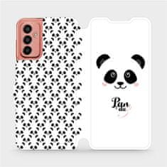 Mobiwear Flip pouzdro na mobil Samsung Galaxy M13 - M030P Panda Amálka