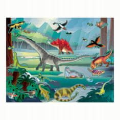 Melissa & Doug Opakovaně použitelné samolepky s dinosaury