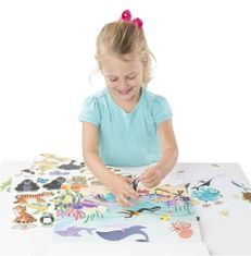 Melissa & Doug Samolepky Opakovaně použitelná zvířata Saints