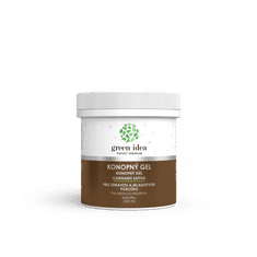 GREEN IDEA Konopný masážní gel 250 ml