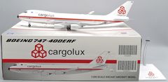 JC Wings Boeing B747-4EVF(ER), Cargolux "1970 Retro (50 Year Anniversary)" Colors, "City of Ettelbruck", Interactive Series, Lucembursko, 1/200