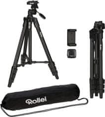 Rollei Rollei cestovní stativ/ mobilní telefony/ fotoaparáty/ Zátěž 2kg/ Bluetooth ovládání