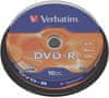 DVD-R General 16x 4,7GB spindl 10ks