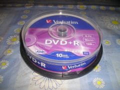 DVD+R General 16x 4,7GB spindl 10ks