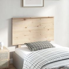 Vidaxl Čelo postele 104 x 6 x 82,5 cm masivní borovice