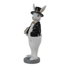 Clayre & Eef Dekorativní figurka králičího pana učitele 6PR3572