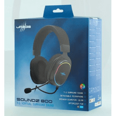 Hama uRage gamingový headset SoundZ 800 7.1, černý