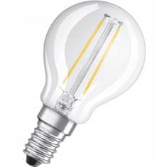 Osram LED žárovka SMALL BALL E14 1,5W = 15W 2700K OSRAM