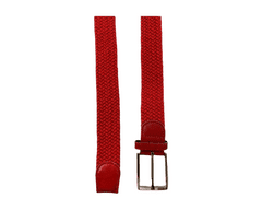 Dailyclothing Pletený elastický pásek - červená 5614