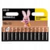 Duracell ALKALICKÉ BATERIE DURACELL AA LR6 MN1500 AM3 Blistrové balení po 12 kusech