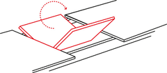 Signal Rozkládací kulatý jídelní stůl ORBIT CERAMIC 120(160)x76 bílý efekt mramoru