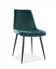 Signal Jídelní židlička KIM velvet zelená