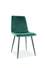 Signal Jídelní židlička IRYS velvet zelená