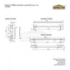 Bioúly Rámková míra 450 x 159 mm