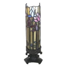 Clayre & Eef Dekorativní stolní lampa Tiffany FLOWERS 5LL-6010