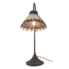 Clayre & Eef Stolní lampa Tiffany ART DECO 5LL-6163