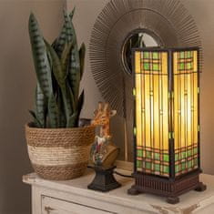 Clayre & Eef Stolní lampa Tiffany ART DECO 5LL-9221