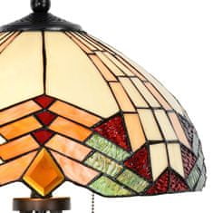 Clayre & Eef Stolní lampa Tiffany ART LOUIS 5LL-5961