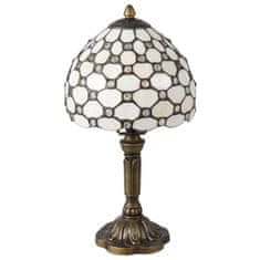 Clayre & Eef Stolní lampa Tiffany ART DECO 5LL-5879