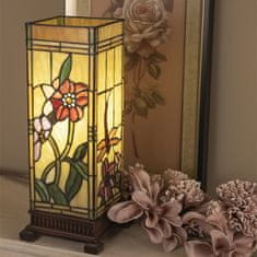 Clayre & Eef Stolní lampa Tiffany FLOWER 5LL-9224