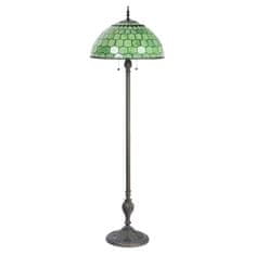 Clayre & Eef Stojací lampa Tiffany ART DECO 5LL-6042