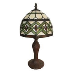 Clayre & Eef Stolní lampa Tiffany ART DECO 5LL-6027