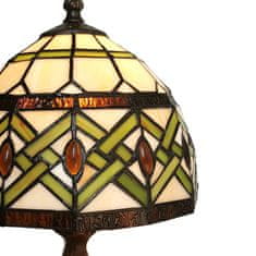 Clayre & Eef Stolní lampa Tiffany ART DECO 5LL-6027