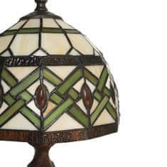 Clayre & Eef Stolní lampa Tiffany ART DECO 5LL-6027