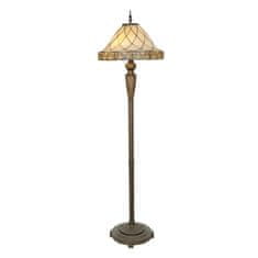 Clayre & Eef Stojací lampa Tiffany VINTAGE NIGHT 5LL-5613