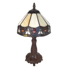 Clayre & Eef Stolní lampa Tiffany TRIANGLE 5LL-6108