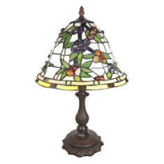 Clayre & Eef Stolní lampa Tiffany FLOWERS 5LL-6019