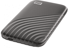 Western Digital My Passport SSD disk, 2 TB, USB-C 3.2, siv (WDBAGF0020BGY-WESN)