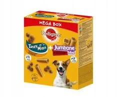 Pedigree Tasty Minis a Jumbone Mega Box 740 g pamlsky pro psy