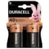 Duracell DURACELL D LR20 ALKALINE BATTERIES Blistr 2 ks