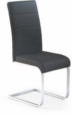 Halmar Kovová židle K85, černá