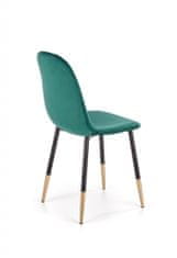 Halmar Jídelní židle K379, zelená