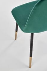 Halmar Jídelní židle K379, zelená