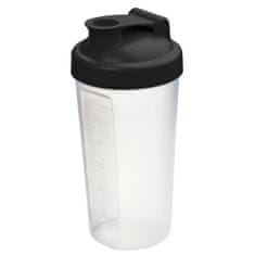 Elasto Shaker "Protein", 0,6 l, Černá/Transparentní