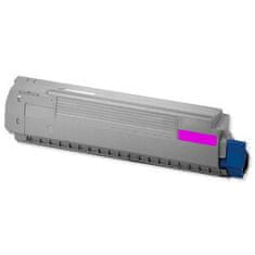 Naplnka Oki 44643002 - červený kompatibilní toner pro Oki C801 a C821