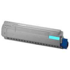 Naplnka Oki 44643003 - modrý kompatibilní toner pro Oki C801 a C821