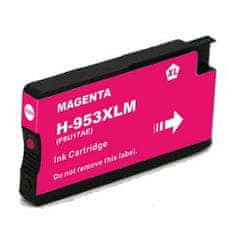 Naplnka HP 953 XL - červená kompatibilní cartridge, F6U17AE