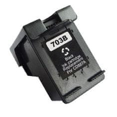 Naplnka HP 703 - černá kompatibilní cartridge (CD887AE)