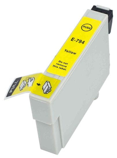 Naplnka EPSON T0794 - žlutá kompatibilní cartridge