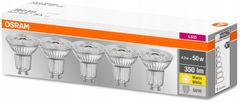 Osram 5x GU10 HALOGEN 4,3W 50W 2700K OSRAM LED žárovka