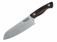 Böker Manufaktur 130366 Saga užitkový nůž Santoku 16,1 cm, dřevo Grenadill