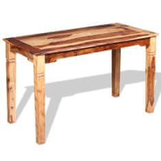 Greatstore Jídelní stůl, masivní sheeshamové dřevo, 120x60x76 cm