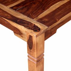 Greatstore Jídelní stůl, masivní sheeshamové dřevo, 120x60x76 cm