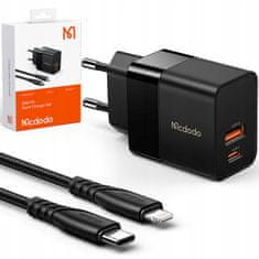 Mcdodo MCDODO USB NABÍJEČKA USB-C 20W + KABEL PRO IPHONE CH-1952