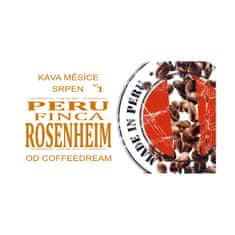 COFFEEDREAM PERU FINCA ROSENHEIM - Hmotnost: 1000g, Typ kávy: Velmi jemné mletí - džezva, Způsob balení: běžný třívrstvý sáček