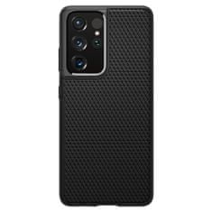 Spigen SPIGEN LIQUID AIR GALAXY S21 ULTRA MATNÁ ČERNÁ